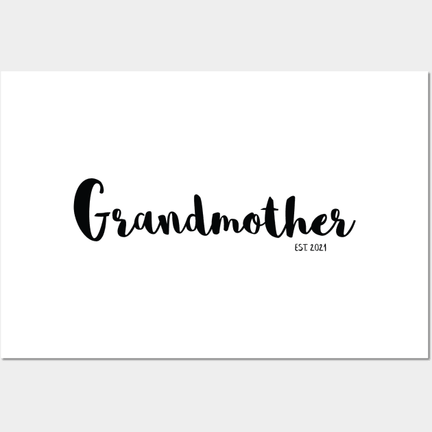 Grandmother Pregnancy Announcement Wall Art by Bumblebee's Designs